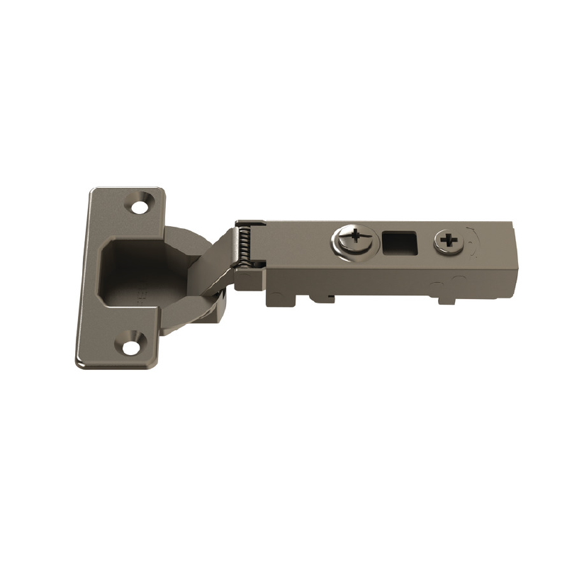 Bisagra de cazoleta, Häfele Metalla SM Kombi 110°, montaje angular Para puertas de madera, con amortiguación, esquema de taladro 48/6