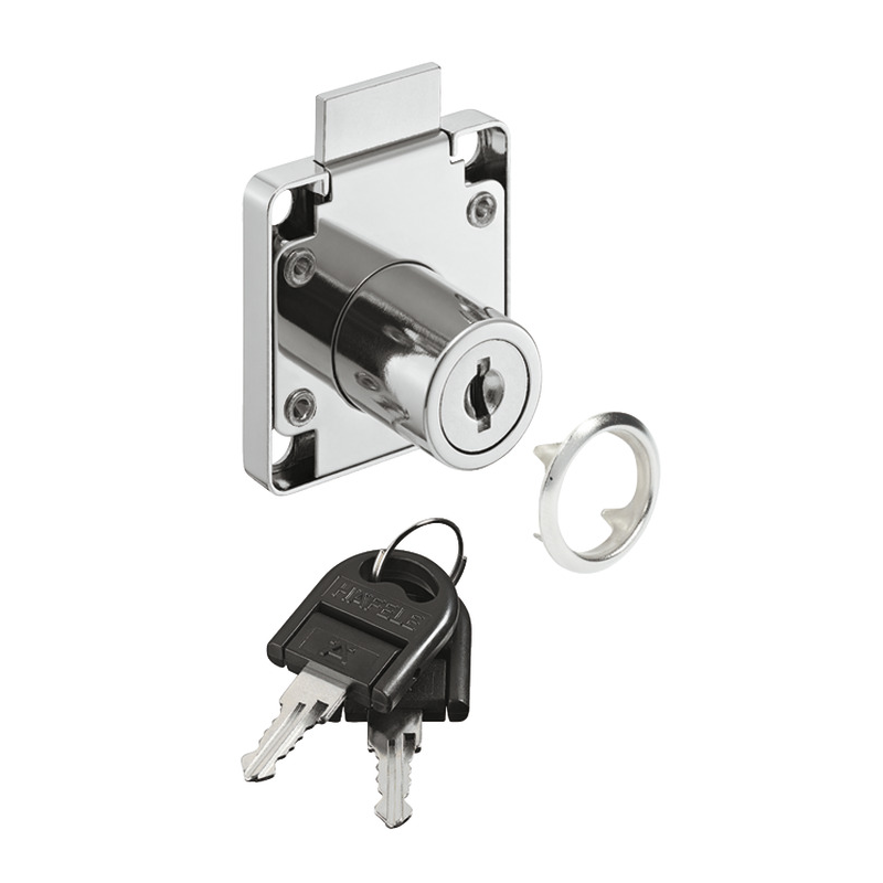 CERRADURA SOBREP. ZA.CROM.PUL.DE 19MM