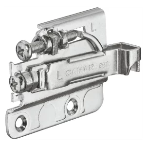 Placa de soporte, con seguridad contra desenganche, para colgador grandes cargas longitud 60 mm