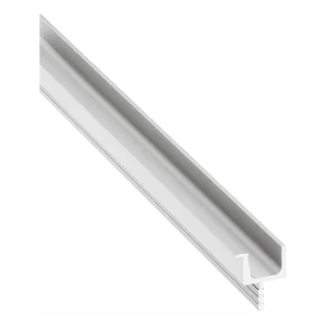 LISTON TIRADOR ALUMINIO PLATA 16,8 X 11 MM /2500MM