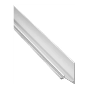 LISTON TIRADOR ALUMINIO PLATEADO 2500MM ALTURA 38 MM