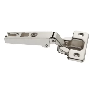 Bisagra de cazoleta, Häfele Metalla 100 A 110°, montaje angular Para puertas de madera, con técnica de deslizamiento, Esquema de taladro 48/6