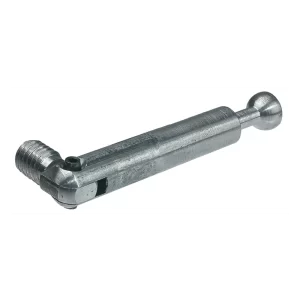 Información sobre el artículo Longitud de la rosca 7,50 mm Ámbito de aplicación Para inglete de 90° hasta 180° Ejecución Con articulación Material Acero Rosca M6 Taladro para perno 7,00 mm Atributos de información adicional Las medidas de distancia F en mm en la siguiente tabla son válidas para perno de unión a inglete con medida del taladro B 44 mm. Para la medida de taladro B 24 mm, deben restarse 20 mm de las medidas de separación F especificadas. La medida para la profundidad de taladro D se corresponde con la profundidad de taladro D de la caja del herraje de unión Minifix® aplicada. Por favor, aplicar la caja del herraje de unión sin reborde.