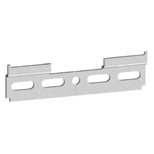 Placa de soporte, de acero, longitud 110 mm Para corte a medida, para colgadores, galvanizado