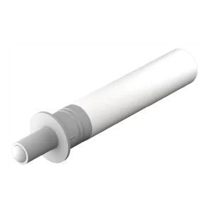 Amortiguador para puerta, Metalla 510, para embutir en el techo o en la base Para embutir en taladro o para la aplicación con placa adaptadora, plástico, blanco, gris