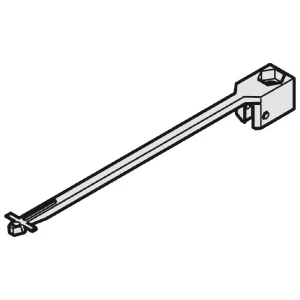 Tope para Puerta con Amortiguación Slido F-Line21 - Negro. Con aleta para autocierre en carriles de deslizamiento. Compatible con puertas de hasta 20 kg y 1400 mm de altura. Plástico resistente. Proporciona cierre suave y silencioso. Ideal para completar sistemas de puertas correderas.