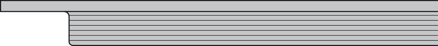 LISTON TIRADOR ALUMINIO CROMO 300x295mm - Imagen 4