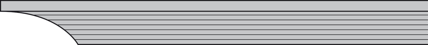 LISTON TIRADOR ALUMINIO PLATEADO 2500MM ALTURA 38 MM - Imagen 7