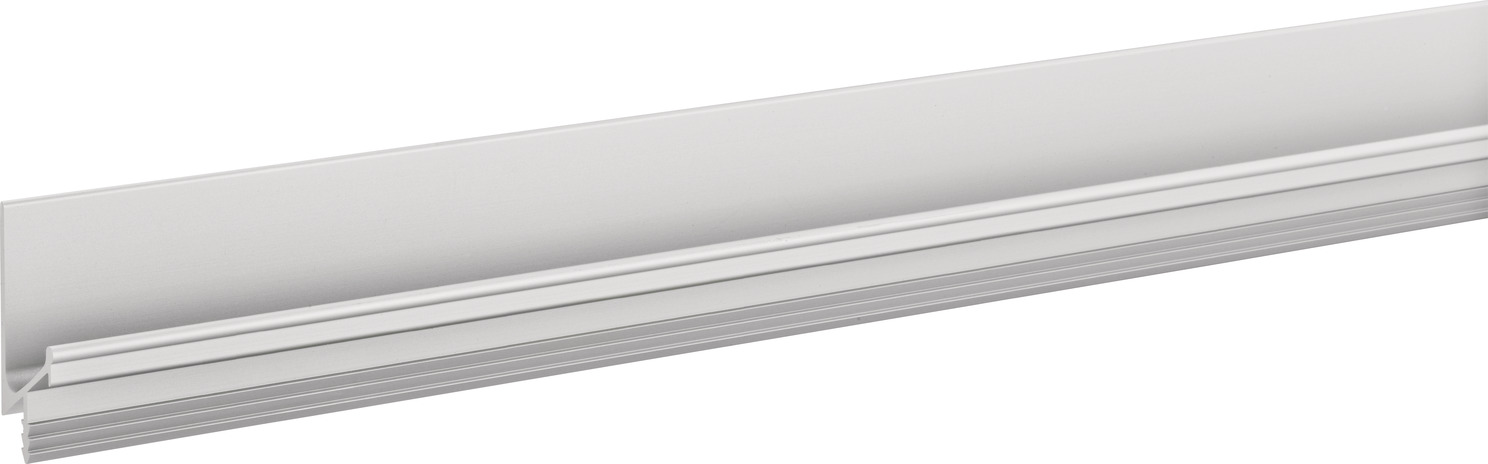 LISTON TIRADOR ALUMINIO PLATEADO 2500MM ALTURA 38 MM - Imagen 3