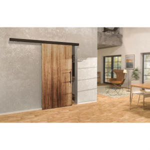 HERRAJE PARA PUERTA CORREDERA SLIDO DESIGN 80-M – SISTEMA OCULTO CON CARRIL 1800 MM