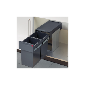 CUBO DE BASURA DOBLE HAILO TANDEM 3666-10 – 2 x 15 L