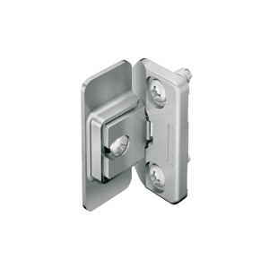 BISAGRA PARA PUERTA DE VIDRIO 195° – FIJACIÓN CON PEGAMENTO – ACERO INOXIDABLE