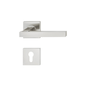 JUEGO DE MANIJA EURO 8 ACERO INOXIDABLE MATE