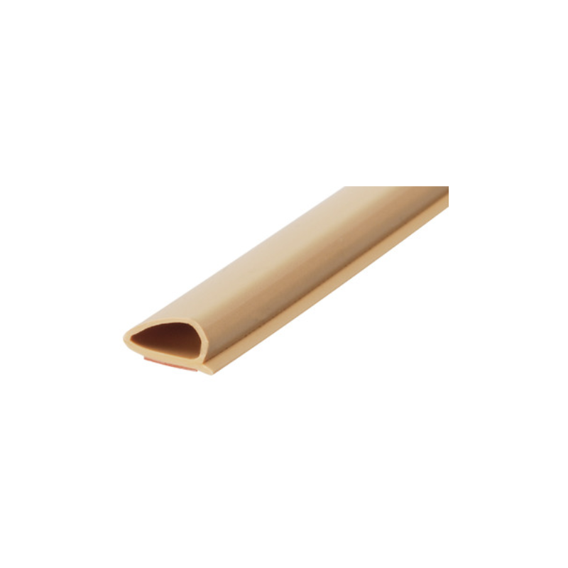 BURLETE UNIVERSAL EN TPE (ELASTÓMERO TERMOPLÁSTICO) 4.10 AUTOADHESIVO – COLOR MARRÓN L 6 METROS