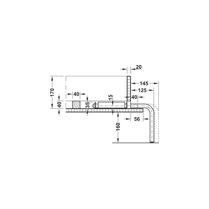 PATA PLEGABLE PARA CAMA ABATIBLE BETTLIFT - Imagen 2
