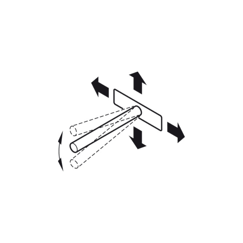 SOPORTE OCULTO PARA ESTANTES CON AJUSTE MULTIDIRECCIONAL - Imagen 4