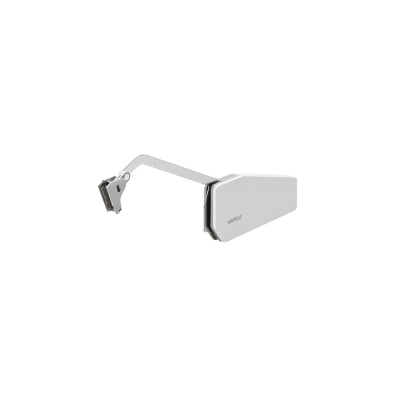 SOPORTE PARA BARRA DE ARMARIO OVALADA 30 x 15 MM